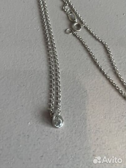 Набор Серебро цепочка и кольцо