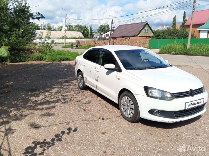 Volkswagen Polo 1.6 МТ, 2013, 218 000 км