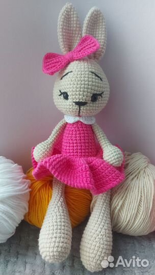 Мягкая игрушка заяц