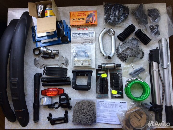 Вело цепь, звезда, насосы и др