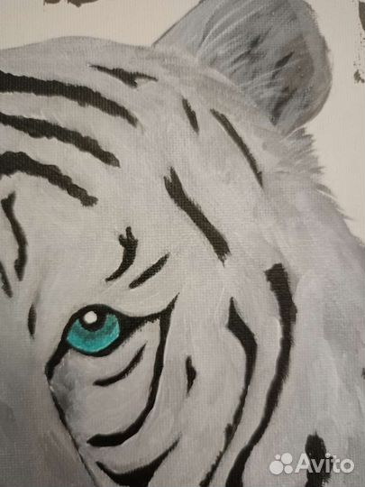 Картина интерьерная тигр