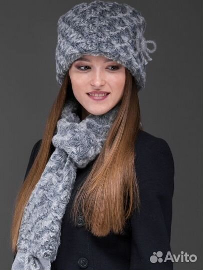 Шапка из экомеха р 59 новая под каракуль