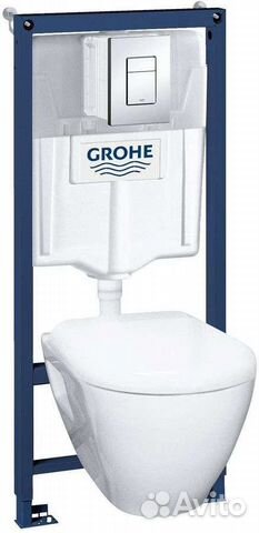 Новая Инсталляция для унитаза grohe Solido Perfect