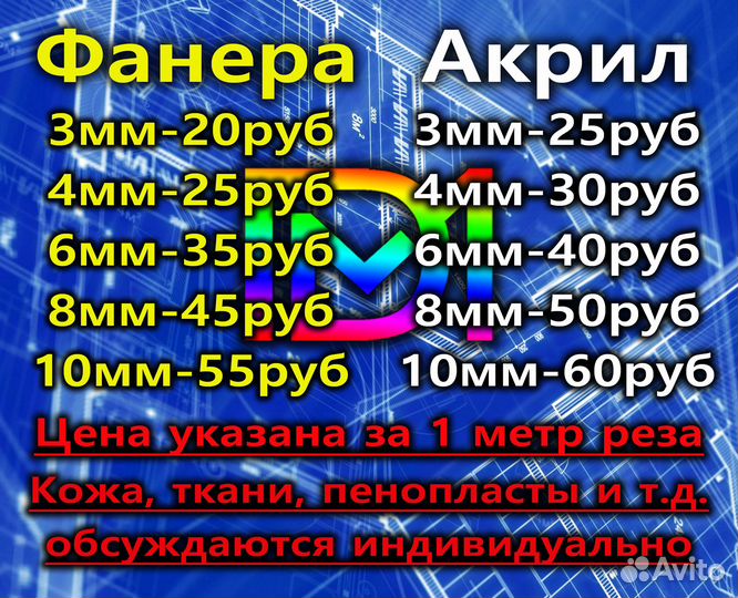 Лазерная резка. Фрезерная резка. Гравировка. Марки