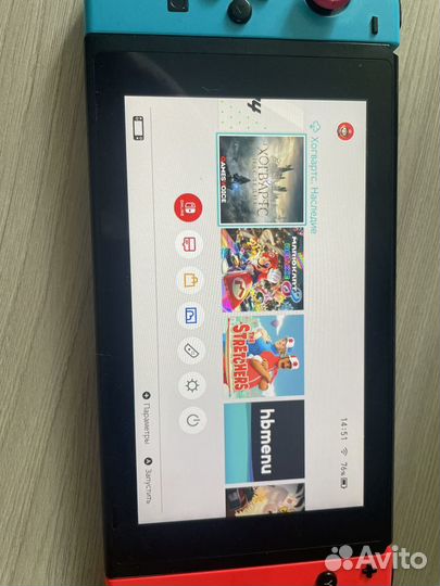 Nintendo switch прошитая на чипе