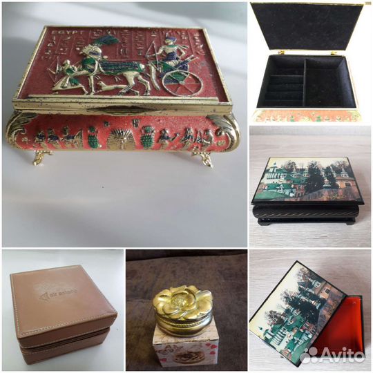 Шкатулки разные