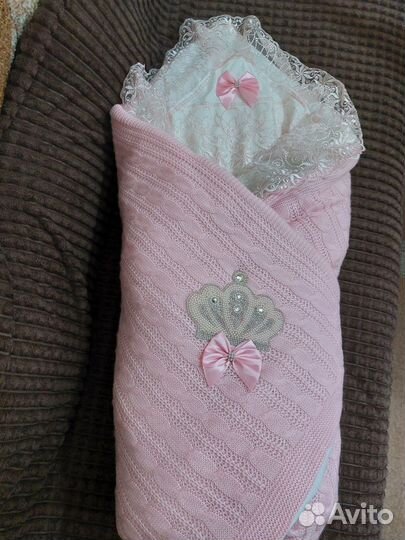 Конверт-одеяло для выписки,зима