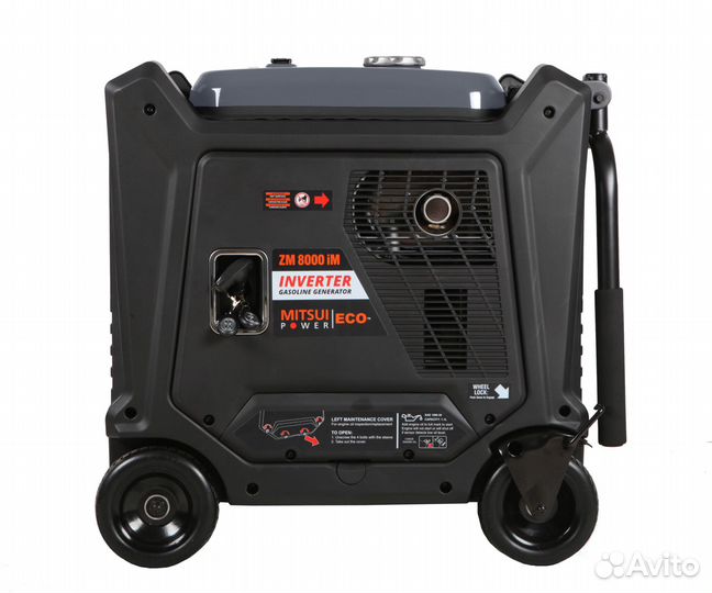 Генератор бензиновый инверторный с электростартером 8 кВт