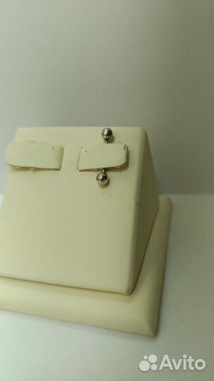 Серебряный пирсинг в пупок