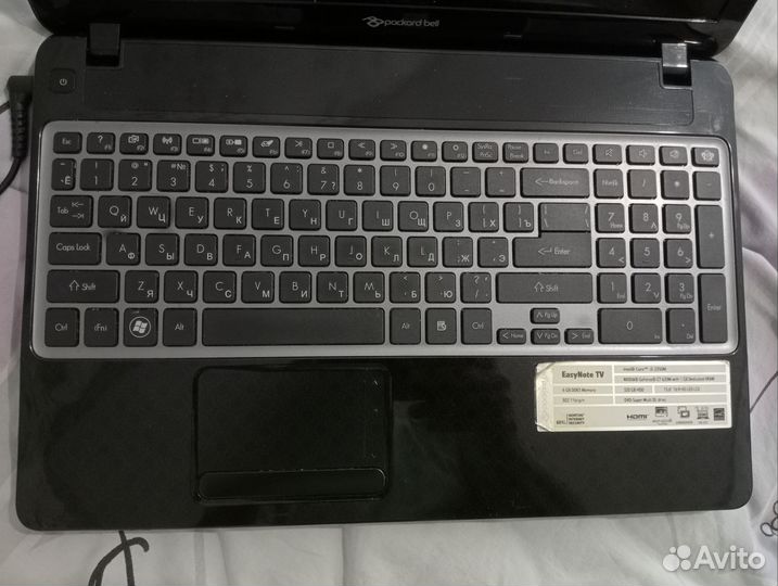 Ноутбук packard bell