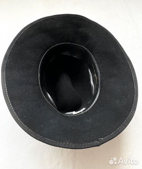 Шляпа мужская с широкими полями