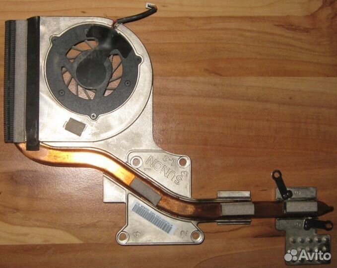 Системы охлаждения для ноутов (кулер+радиатор)