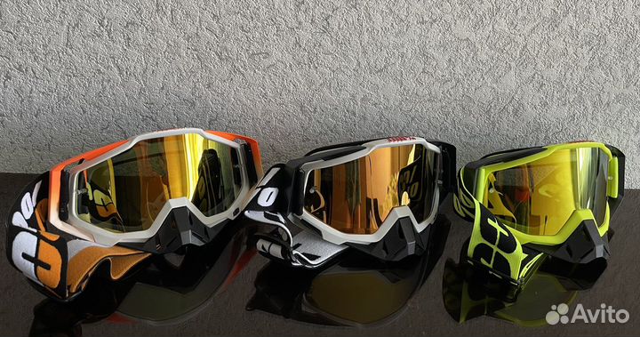 Мотоочки 100 Очки Эндуро Маска