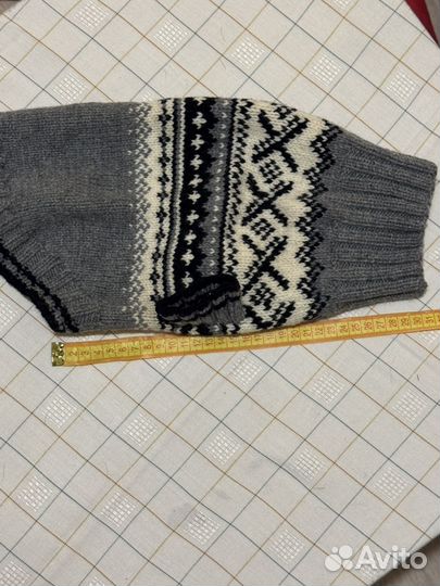 Свитер для собаки ручной вязки