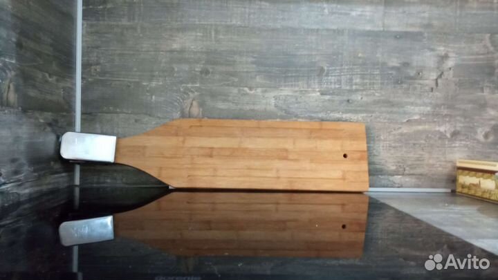 Доска разделочная для рыбы с прищепкой очень удоб