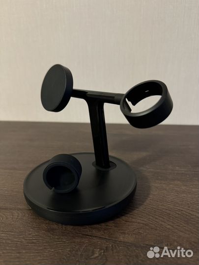 Беспроводное зарядное устройство Baseus Swan 3в1