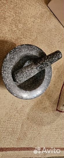 Ступка с пестиком гранит