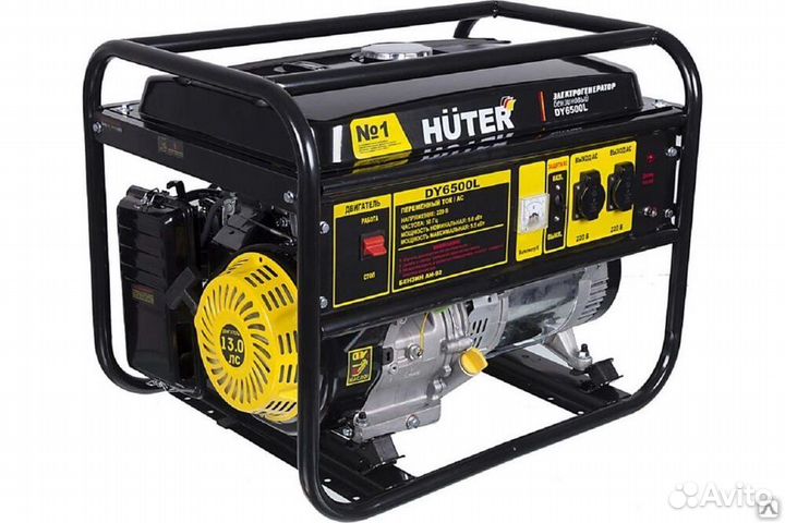 Бензиновый генератор Huter dy6500l