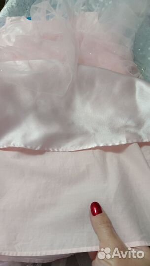 Нарядное платье для девочки 92