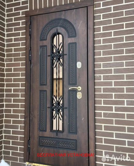 Дверь входная в дом с бесплатной установкой