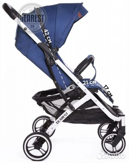 Прогулочная коляска Deаrest 818 Plus