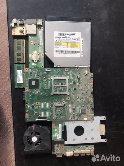 Ноутбук asus k52j на запчасти/донор