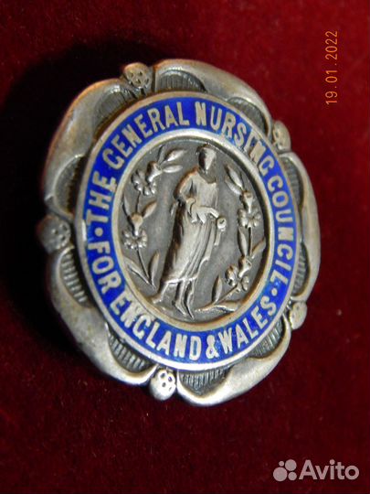 Регалия масонов Англия, 1934 год серебро