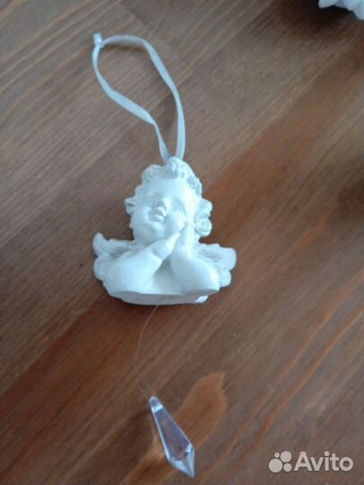 Подвеска Ангел с кристалом