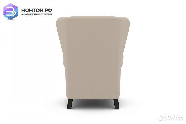 Кресло Комфорт-2 велюр бежевый