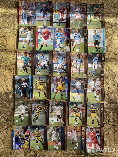 Карточки футбольные коллекционные Calcio 1999