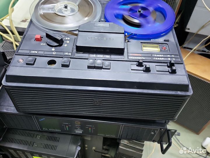 Катушечный магнитофон яуза 209
