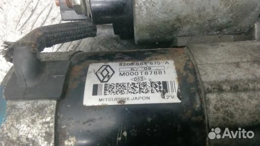 Стартер дизельный nissan qashqai J10 (YML10BR01)