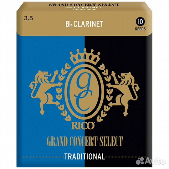 Rico RGC10BCL350 - Трости для кларнета