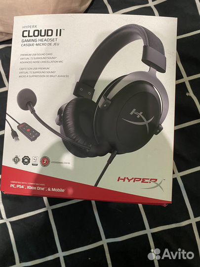 Наушники игровые hyperx cloud 2