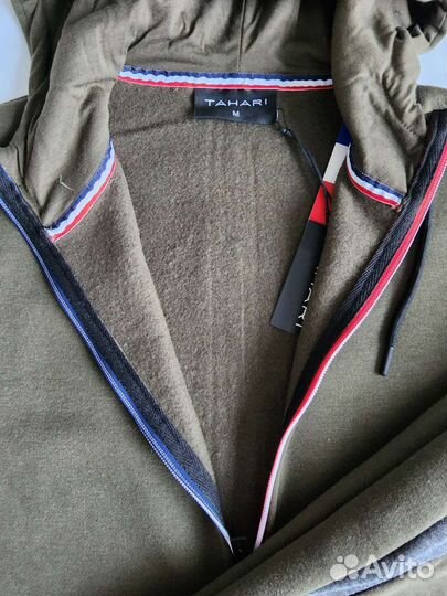 Спортивный костюм тёплый хаки Tahari США M XL