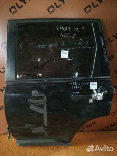 Дверь задняя левая Nissan X-Trail NT31 MR20