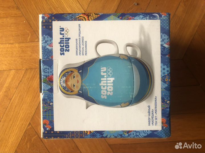 Набор Чайный Матрешка sochi 2014