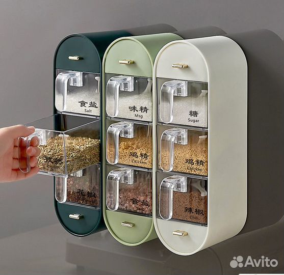 Контейнер для специй 5 отсеков