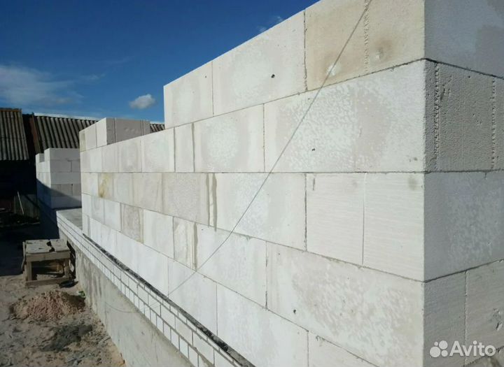 Газобетонные блоки в наличии Д 500 600-300-100 мм