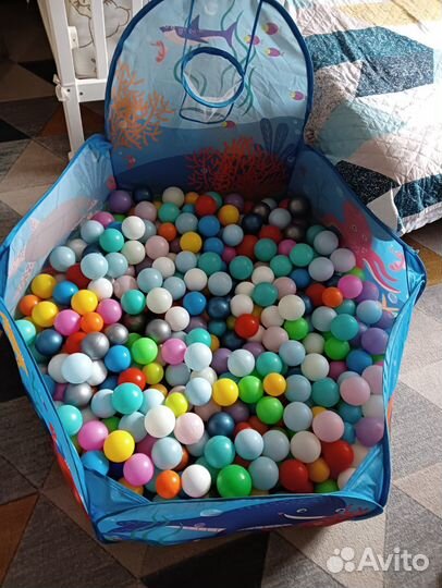 Сухой бассейн с шариками бу