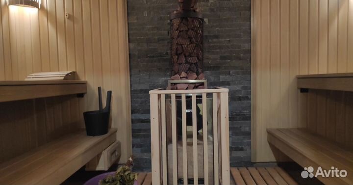 Русская баня на дровах