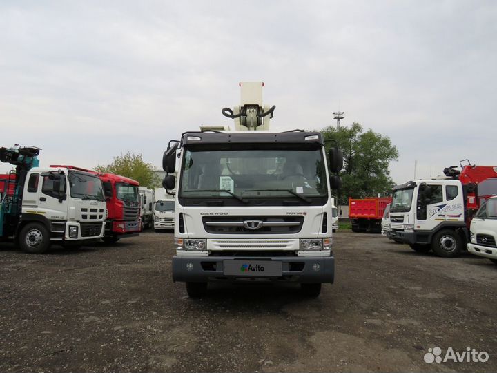 Daewoo Novus с автовышкой Hansin