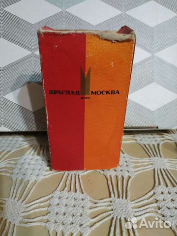 Винтажные духи СССР Красная Москва