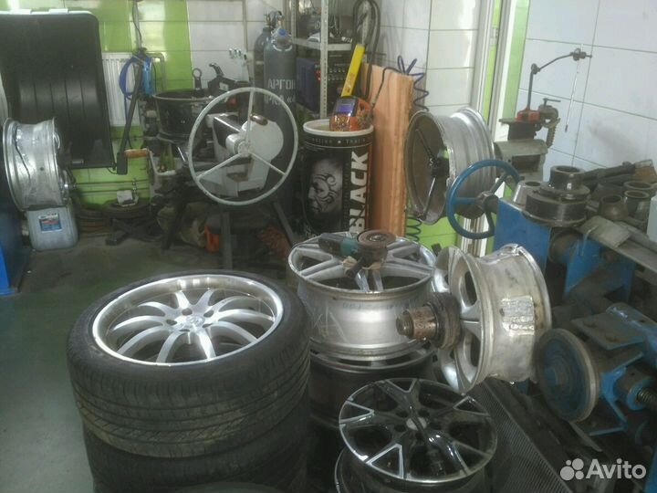 Ремонт литых дисков