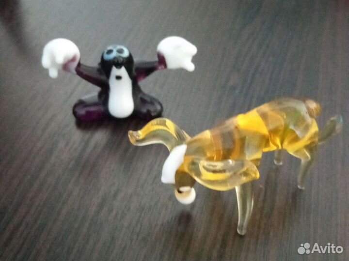Стеклянные фигурки