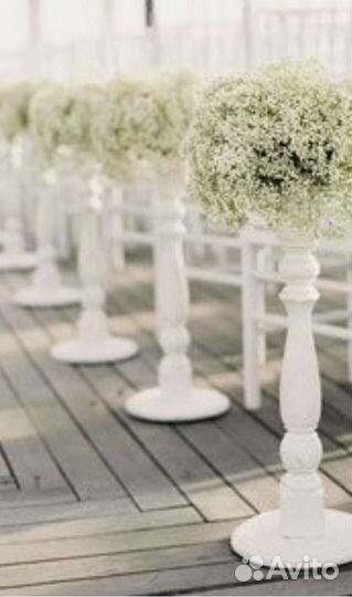 Стойки свадебные для фонарей