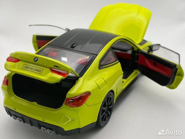 Модель авто BMW M4 Coupe G82/G83 1:24 металл