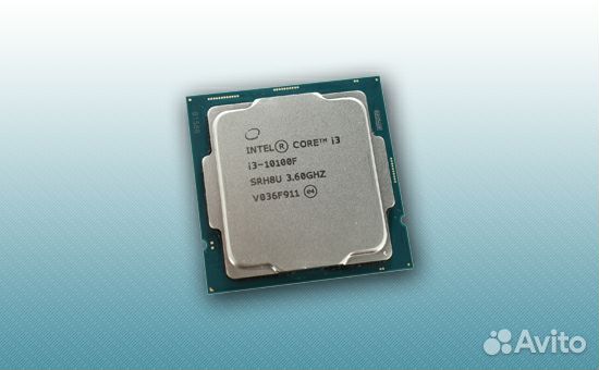 Core i3 10100f новый Intel