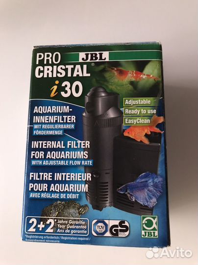 Внутренний фильтр для аквариума JBL procristal 30