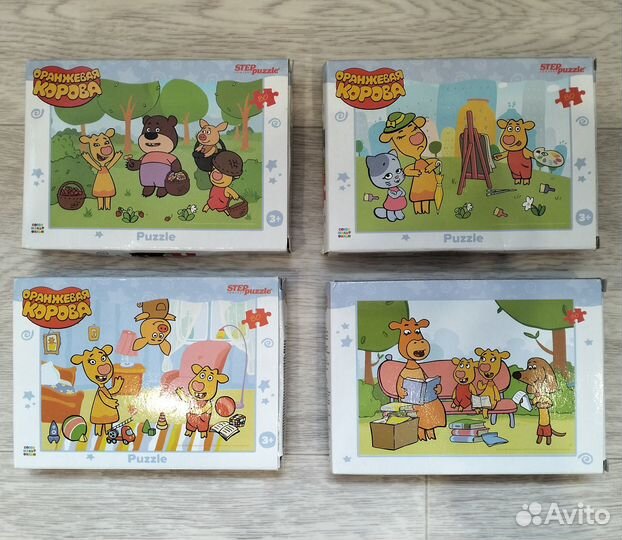 Пазлы Оранжевая корова пакетом